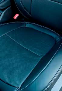 Авточехлы для Chery Tiggo 4 из экокожи с перфорацией