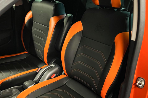 Чехлы на Citroen C3 Aircross A88 (Ситроен С3 Эйркросс) из экокожи