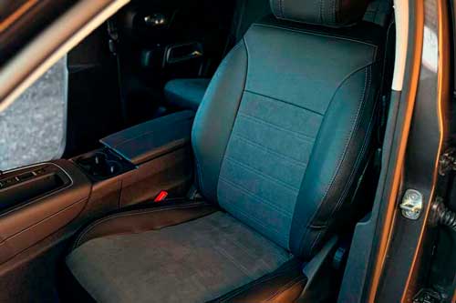 чехлы на Citroen C5 Aircross (Ситроен С5 Эйркросс) из экокожи и алькантары