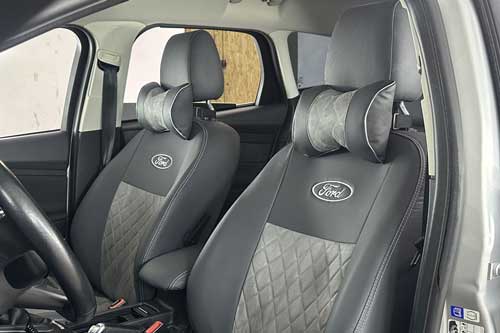 Чехлы на Ford Fiesta MK6 (Форд Фиеста МК5) из экокожи и антары EPA