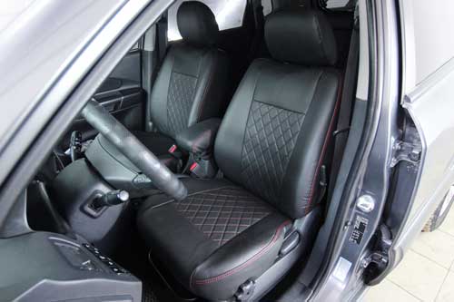 Чехлы на Hyundai Tucson I (Хюндай Тюксон 1) из экокожи EP