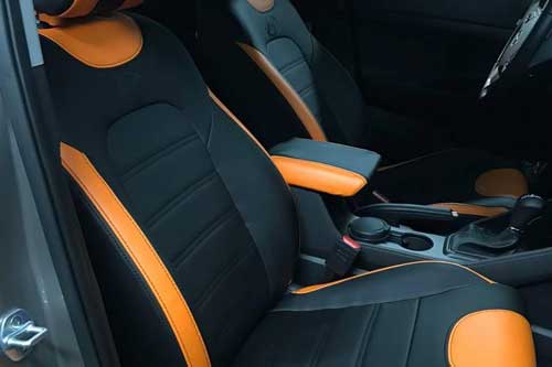 Чехлы на Hyundai Tucson III (Нюндай Тюксон 3) из экокожи