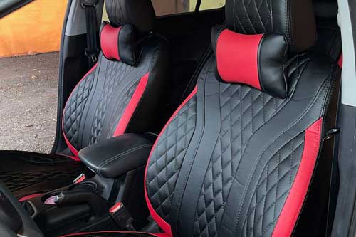 Чехлы на Volkswagen Tiguan I (Фольксваген Тигуан 1) из экокожи