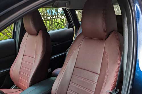 Чехлы на  Mazda CX-30 (Мазда СХ-30) из экокожи