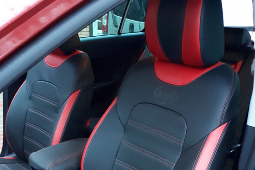 Чехлы на KIA Sportage IV (Кіа Спортаж 4) из экокожи