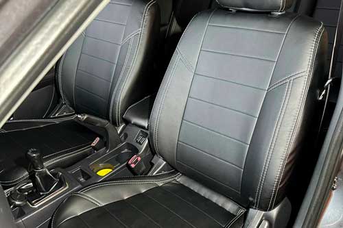 Чехлы на Mitsubishi Lancer X 1.6 (Митсубиши Лансер Х) из экокожи