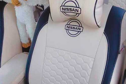 Чехлы на Nissan Rogue T32 (Ниссан Рог Т32) из экокожи