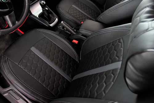  Чехлы на Skoda Octavia A5 из экокожи Eco Sport