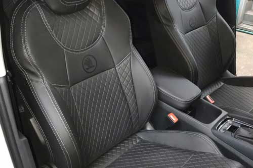 Чехлы Skoda Karoq Style из экокожи