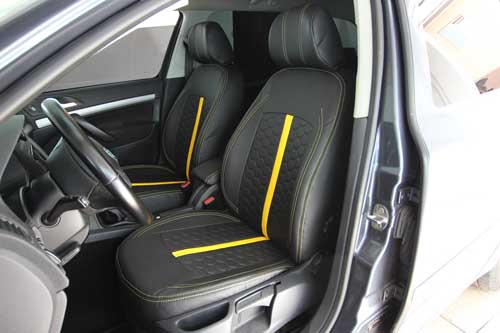 Чехлы на Skoda Octavia Tour (Шкода Октавия Тур) из экокожи Eco Sport