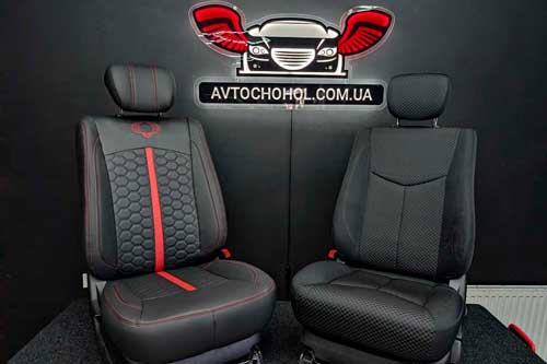 Чохли на Mitsubishi Grandis (Мицубиси Грандис) з екошкіри