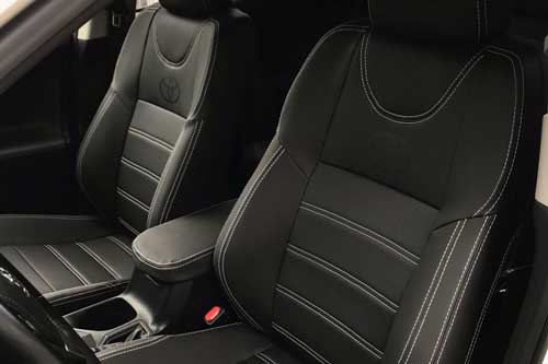 Чехлы на Toyota RAV4 CA40 (Тойота РАВ4) из экокожи