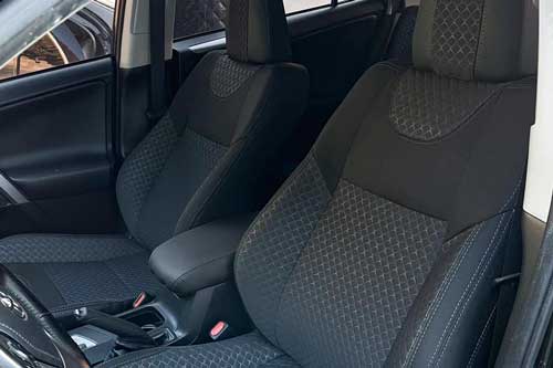 Чехлы на Toyota RAV4 CA40 (Тойота РАВ4) из ткани