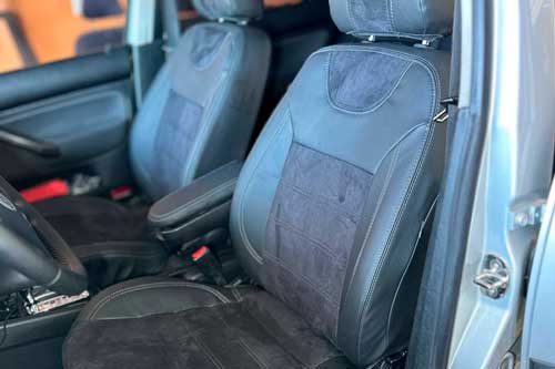 Чехлы на Volkswagen Golf IV из экокожи и антары