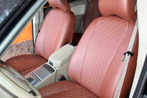 Чехлы на Volvo XC90 I (Вольво ХС90 1 пок.) из экокожи