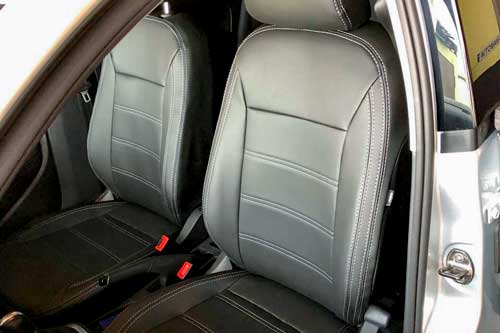 Чехлы на Volkswagen Polo V (Фольксваген Поло 5) из экокожи 