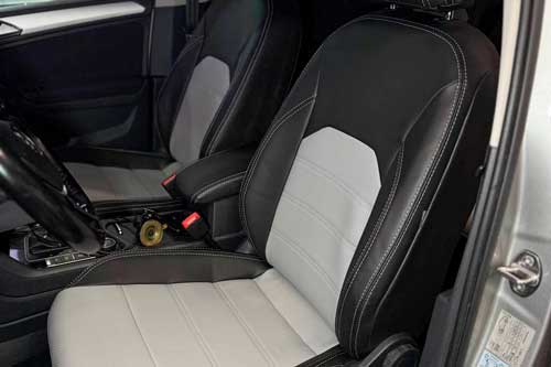 Чехлы на Volkswagen Tiguan II (Вольксваген Тигуан 2) из экокожи