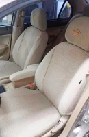 Чехлы на Honda Civic (Хонда Цивик) из велюра бежевые