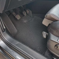 3D EVA коврики на Volkswagen Passat B8 (Фольксваген Пассат Б8) с бортами до 5 см соты черные 3D EVA коврики на Volkswagen Passat B8 (Фольксваген Пассат Б8) с бортами до 5 см соты черные