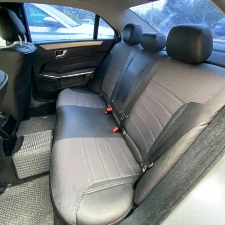 Чехлы на Mercedes E-Класс W212, S212, C207 из экокожи и ткани ECl2020