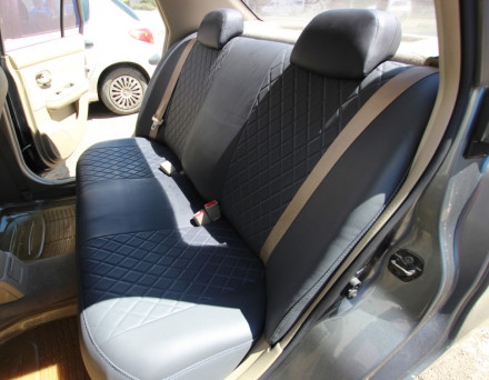 Чехлы на LADA (ВАЗ) Granta из экокожи Eco Grand