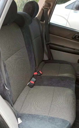 Чехлы на Subaru Forester SG II из велюра и ткани