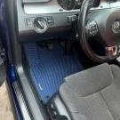 3D EVA коврики на Volkswagen Passat B6 (Фольксваген Пассат Б6) с бортами до 5 см синие