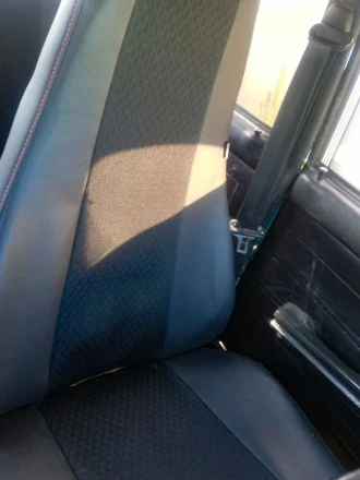 Чехлы на ВАЗ 2107 из экокожи ткани