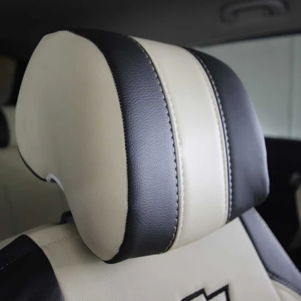 Чехлы на Chevrolet Captiva (Шевроле Каптива) из экокожи и польской алькантары VPA