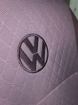Авточехлы на Volkswagen Golf Plus (Вольксваген Гольф плюс) из ткани с тиснением