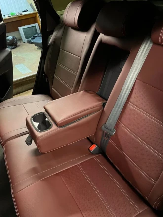 Чехлы на Renault Koleos I (Рено Колеос) из экокожи Comfort 3