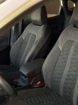 Чехлы на Nissan Qashqai III J12 (Ниссан Кашкай 3) из экокожи и алькантары Sport 3