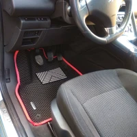 3D EVA коврики с бортами до 5 см для Peugeot 5008 7 мест