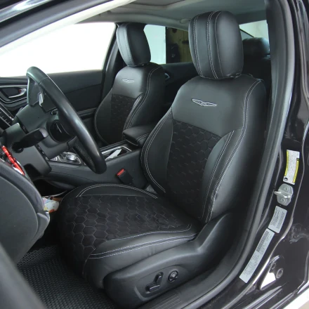 Чехлы на Chrysler 200 II (Крайслер 200 2) из экокожи и антары VE