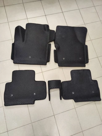 3D EVA коврики на Land Rover Freelander 2 (Ланд Ровер Фрілендер 2) с бортами до 5 см