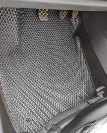 3D EVA коврики на Volkswagen Polo IV (Фольксваген Поло 4) с бортами до 5 см