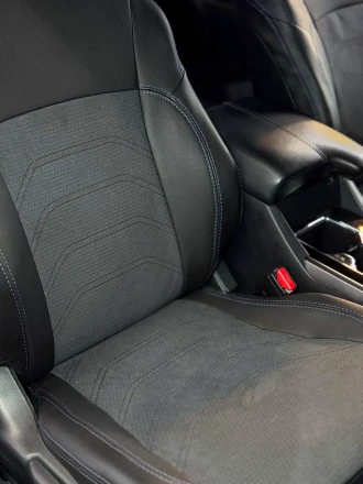 Чехлы на Honda Accord 9 (Хонда Акорд 9) из экокожи и алькантары Comfort Plus 3