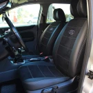 Чехлы на Ford Focus III (Форд Фокус 3) из экокожи и антары Antara