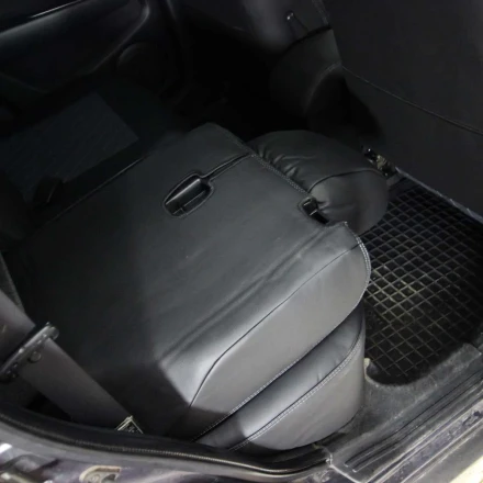 Чехлы на Mitsubishi Outlander I из экокожи Eco Prestige