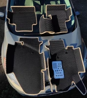 3D EVA коврики Volvo S80 TS 2002 с бортами до 10 см 3D EVA коврики Volvo S80 TS 2002 с бортами до 10 см