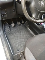 3D EVA коврики с бортами до 5 см Toyota Aygo 2 (Тайота Айго)