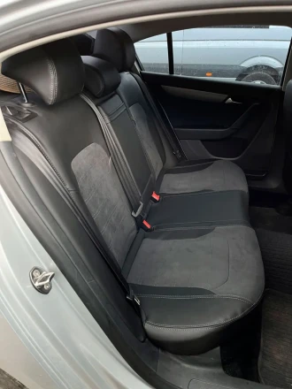 Чехлы на Volkswagen Passat B7 из экокожи и антары Comfort Plus 3