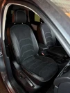 Чехлы на Volkswagen Tiguan II (Фольксваген Тигуан 2) из экокожи и алькантары Sport 3