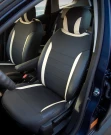 Чехлы на Renault Duster I (Рено Дастер) из экокожи и ткани ECl2020