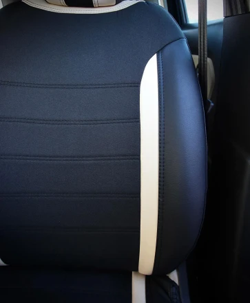 Чехлы на Renault Duster I (Рено Дастер) из экокожи и ткани ECl2020