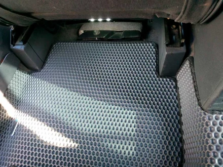 3D EVA коврики на Volkswagen Touran I (Фольксваген Туран 1) с бортами до 10 см