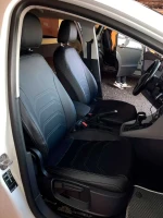 Чехлы на Seat Leon III (Сеат Леон 3) из экокожи Sport 3