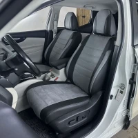 Чехлы на Nissan Rogue Sport III (Ниссан Рог Спорт 3) из экокожи и антары ELA2020P Чехлы на Nissan Rogue Sport III (Ниссан Рог Спорт 3) из экокожи и антары ELA2020P