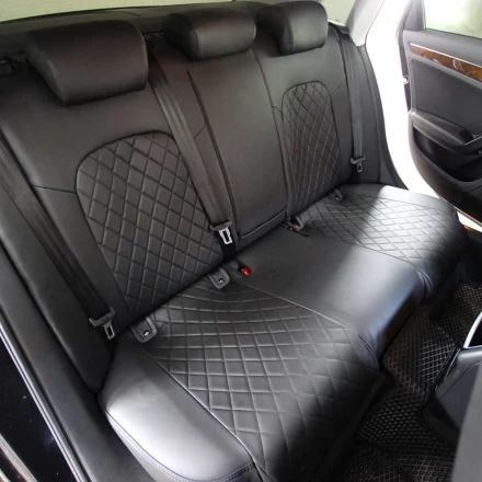 Чехлы на Audi A4 B8 (Ауди А4 Б8) из экокожи EG
