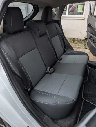 Чехлы на Ford Fiesta MK6 (Форд Фиеста МК6) из ткани